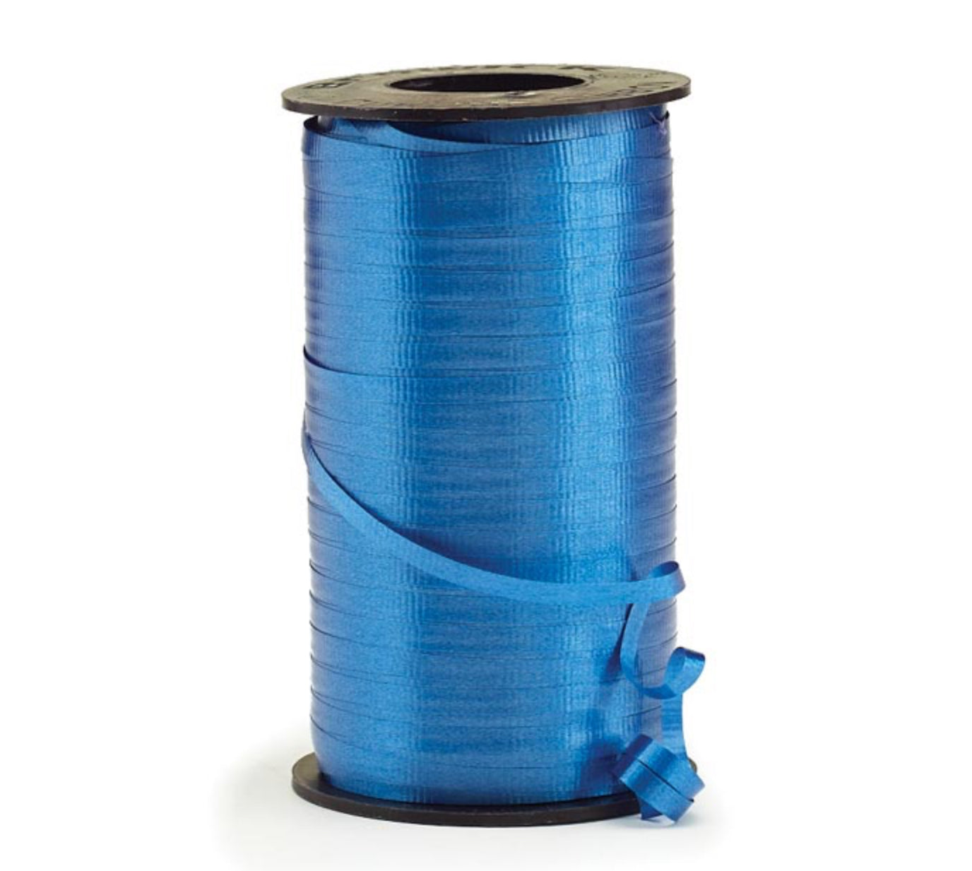 Blue Curling Ribbon